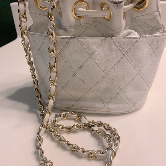 chanel bucket vintage